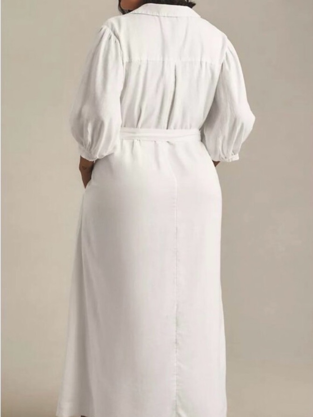 MAEVE by Anthropologie Mona Linen Shirt Dress - Picture 4 of 15